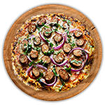 Smoked Sausage Pizza 