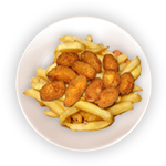 Kids Scampi (5) With Chips 